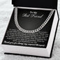 To my best friend | Cuban link chain