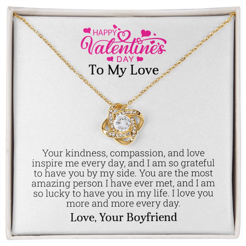 Your Kindness Compassion and Love Inspire Me | Perfect Valentine's Gifts for Girlfriend