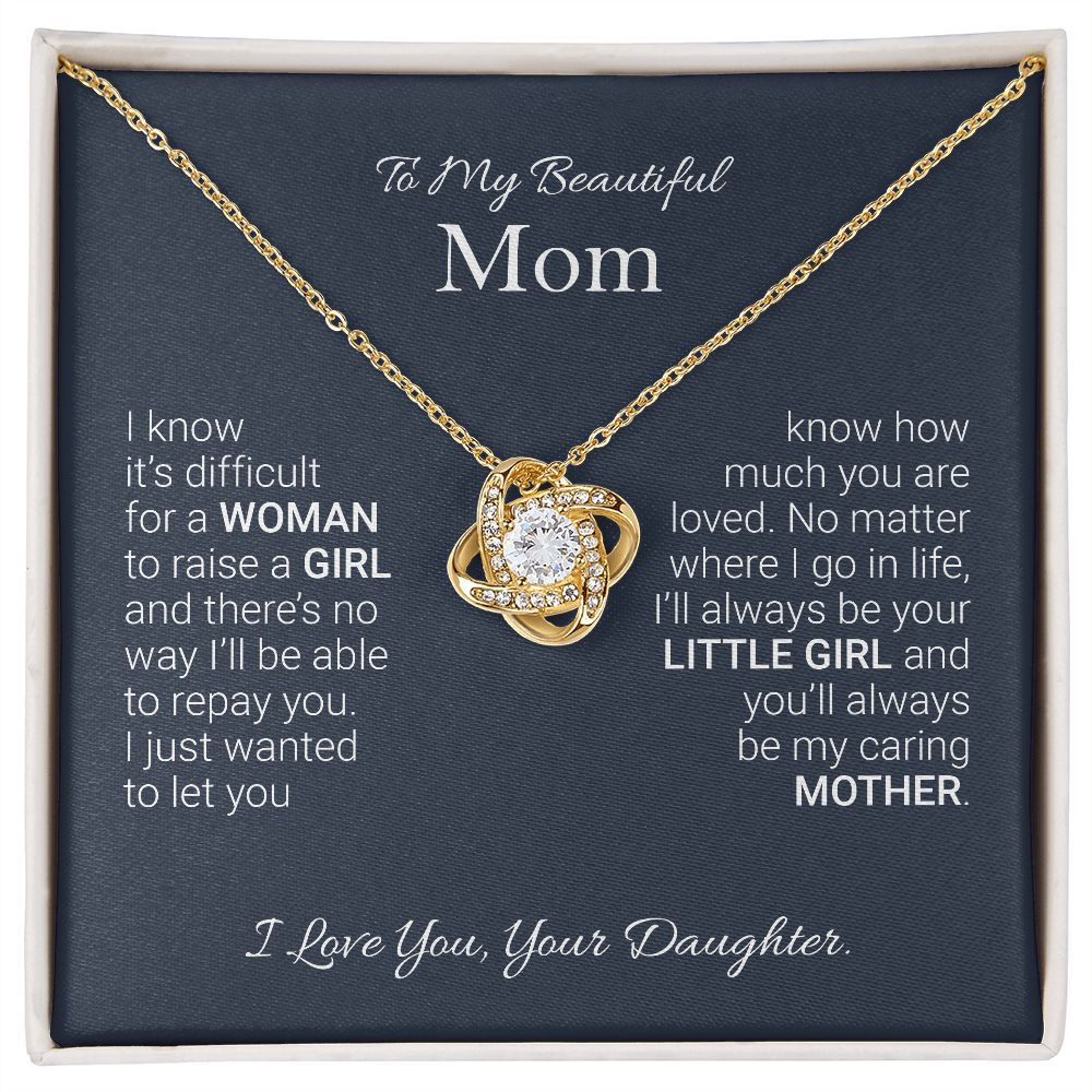 Gift For Mom From Daughter, Daughter Mother Necklace, Mother's Gift From Daughter, To My Mom, Mother's Day Gifts