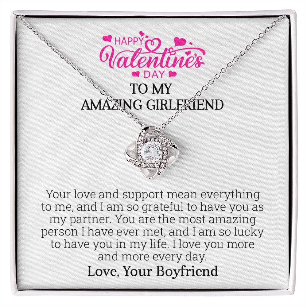 Valentine's Day Gift for Girlfriend | Your Love and Support Mean Everything to Me