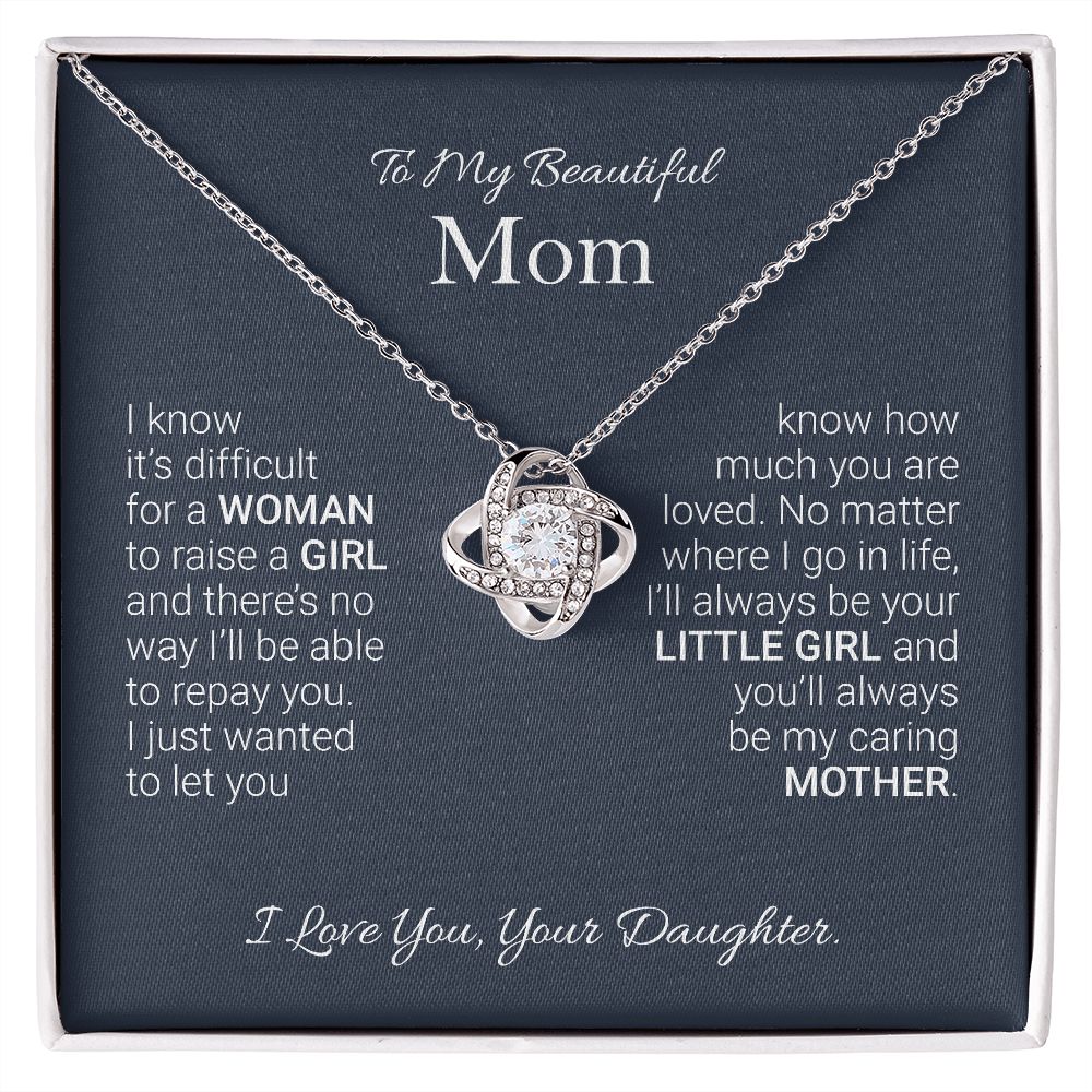 Gift For Mom From Daughter, Daughter Mother Necklace, Mother's Gift From Daughter, To My Mom, Mother's Day Gifts