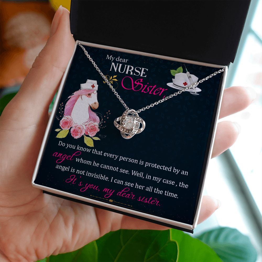 My Dear Nurse Sister | Do you know that every person is protected by an angel | Best gift for sister
