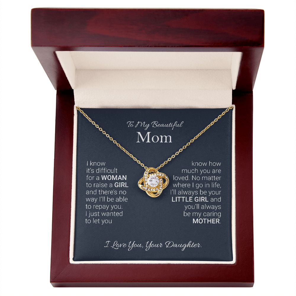 Gift For Mom From Daughter, Daughter Mother Necklace, Mother's Gift From Daughter, To My Mom, Mother's Day Gifts