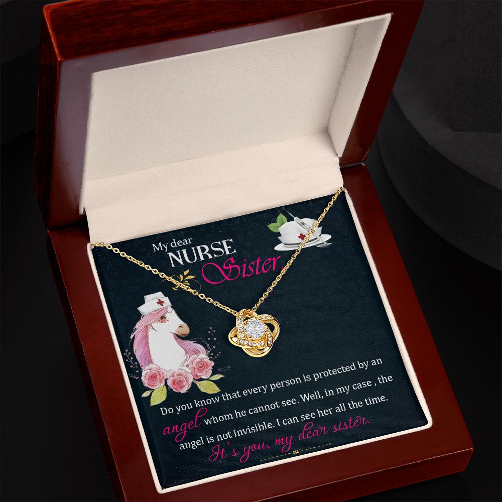 My Dear Nurse Sister | Do you know that every person is protected by an angel | Best gift for sister