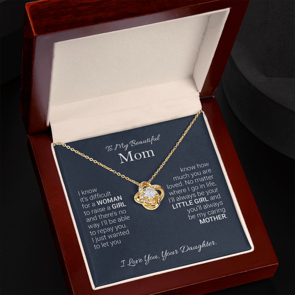 Gift For Mom From Daughter, Daughter Mother Necklace, Mother's Gift From Daughter, To My Mom, Mother's Day Gifts
