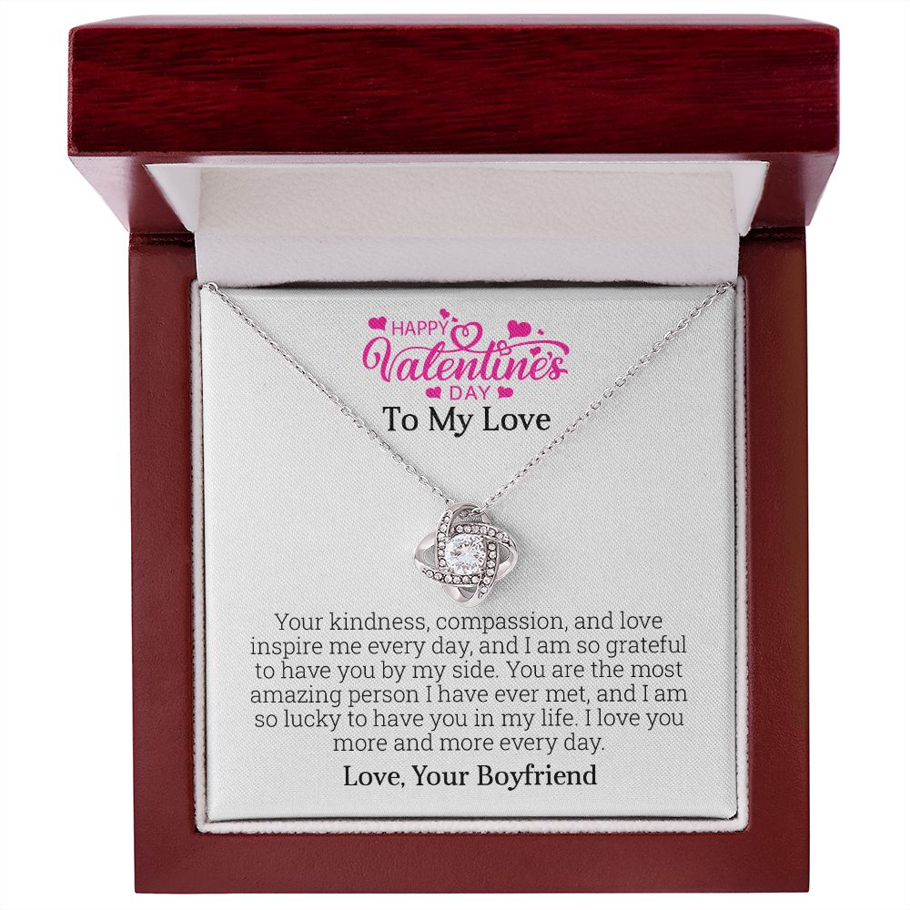 Your Kindness Compassion and Love Inspire Me | Perfect Valentine's Gifts for Girlfriend