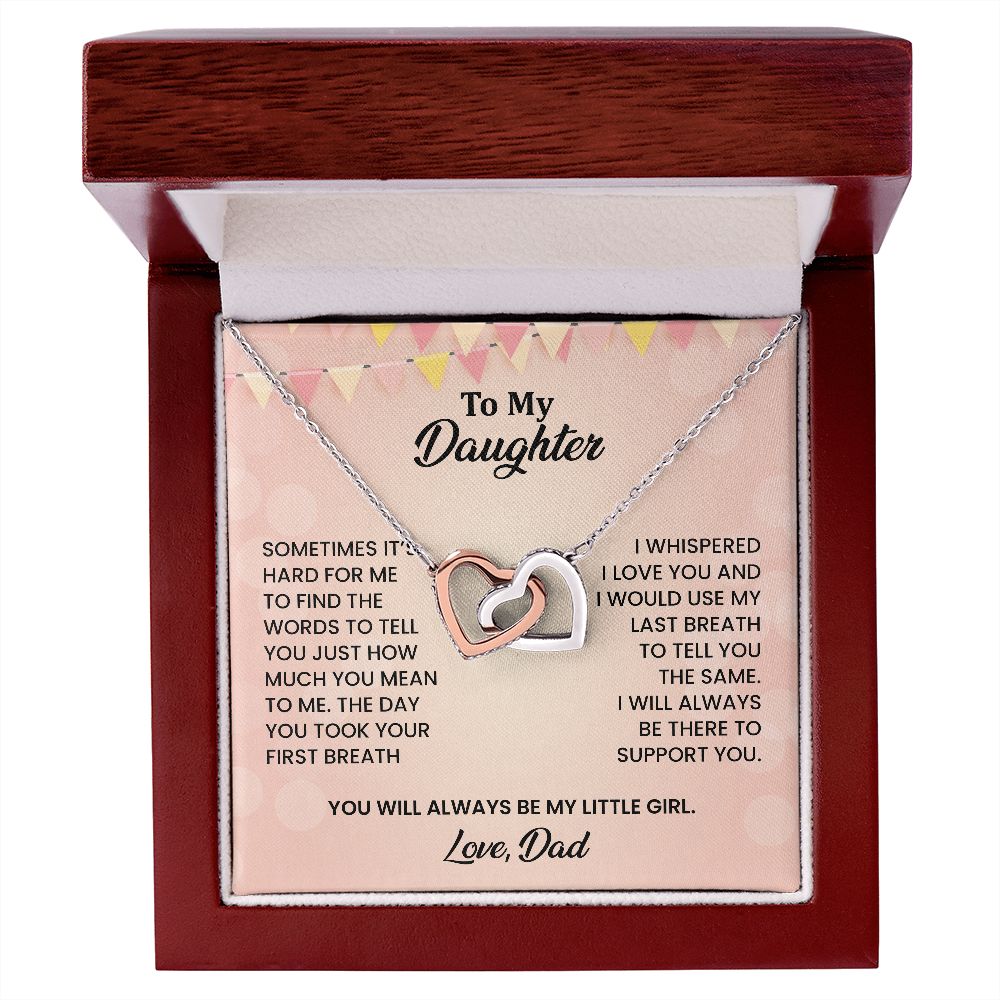Bonded Hearts: A Heartfelt Gift for Daughter from Dad