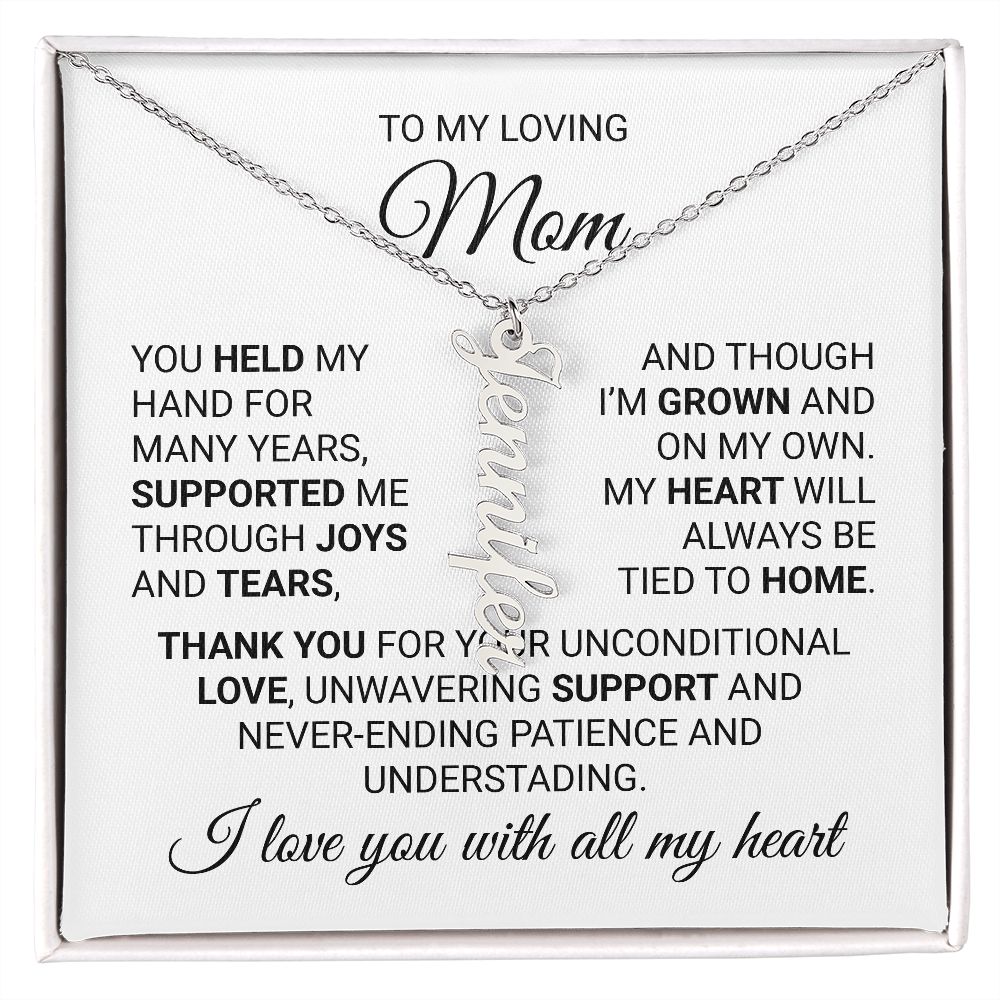 Name Necklace for Mom, Mother's Day Gifts for Mom, Gifts for Mother's Day, Gifts for Mom, Personalized Gifts for Mom