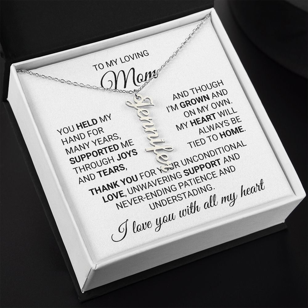 Name Necklace for Mom, Mother's Day Gifts for Mom, Gifts for Mother's Day, Gifts for Mom, Personalized Gifts for Mom