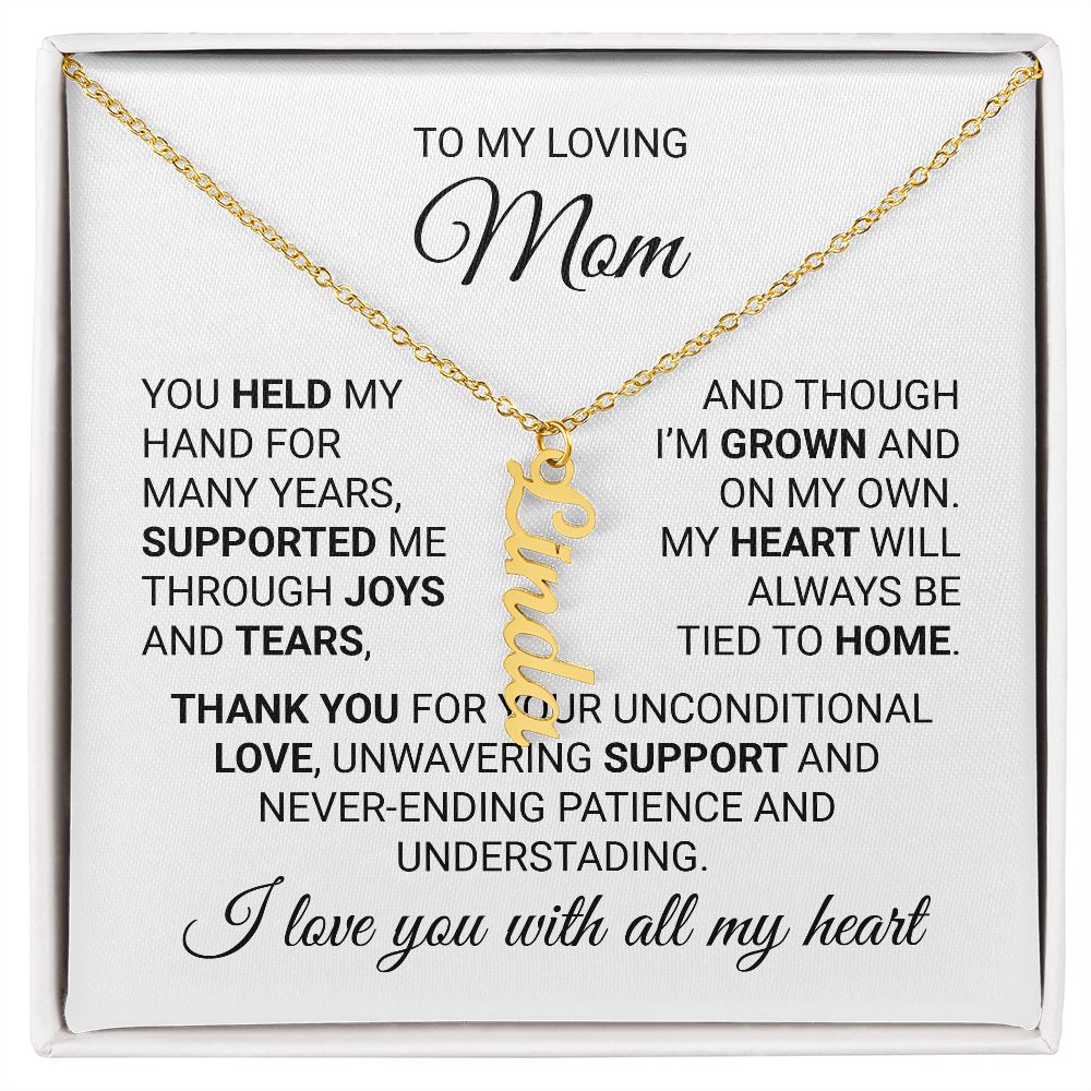 Name Necklace for Mom, Mother's Day Gifts for Mom, Gifts for Mother's Day, Gifts for Mom, Personalized Gifts for Mom