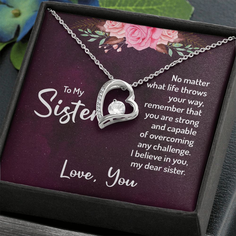 Gifts for Sister, Mother's Day Gifts for Sister, Personalized Gifts for Sister, Necklace Gifts for Sister