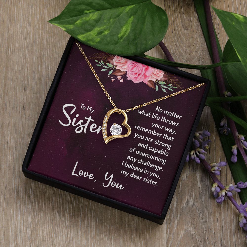 Gifts for Sister, Mother's Day Gifts for Sister, Personalized Gifts for Sister, Necklace Gifts for Sister