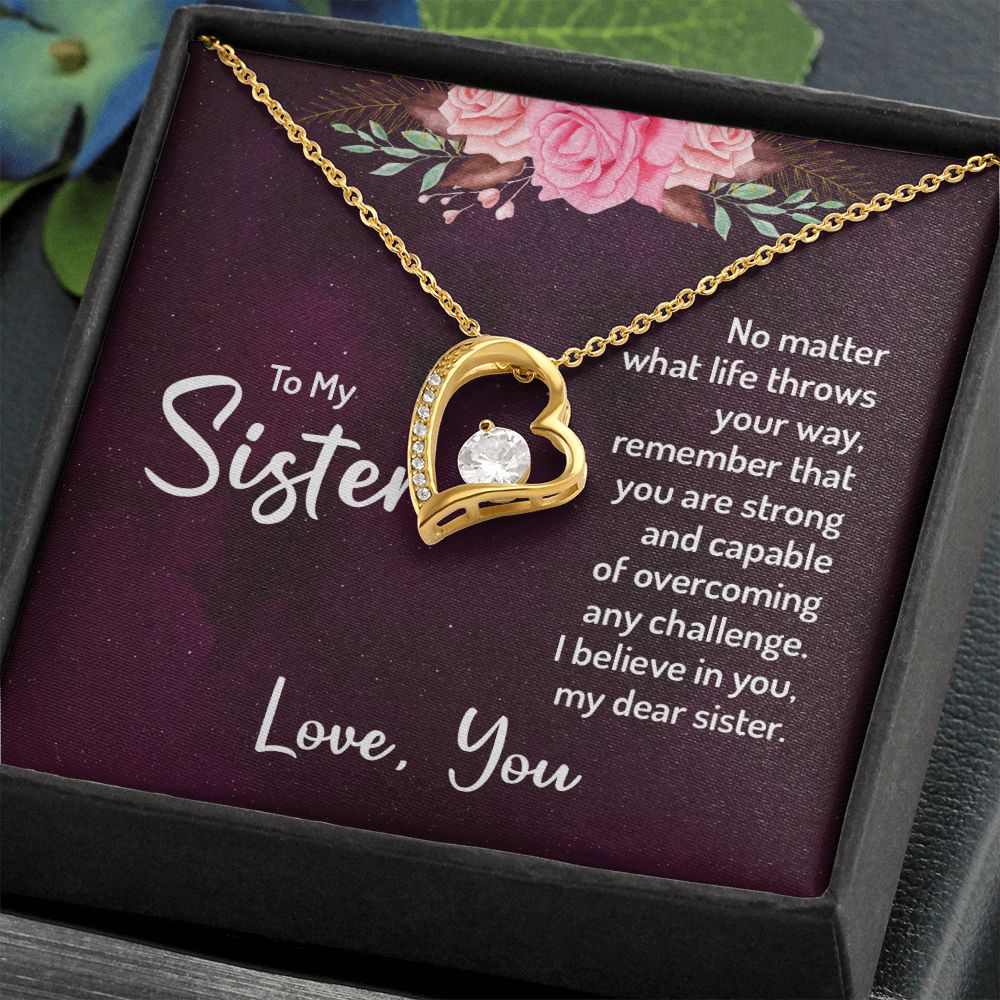 Gifts for Sister, Mother's Day Gifts for Sister, Personalized Gifts for Sister, Necklace Gifts for Sister
