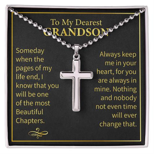 To My Dearest Grandson - Someday when the pages of my life end...