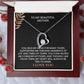 Heartfelt Mother’s Day Message Card - Custom Name Jewelry Gift for Mom
