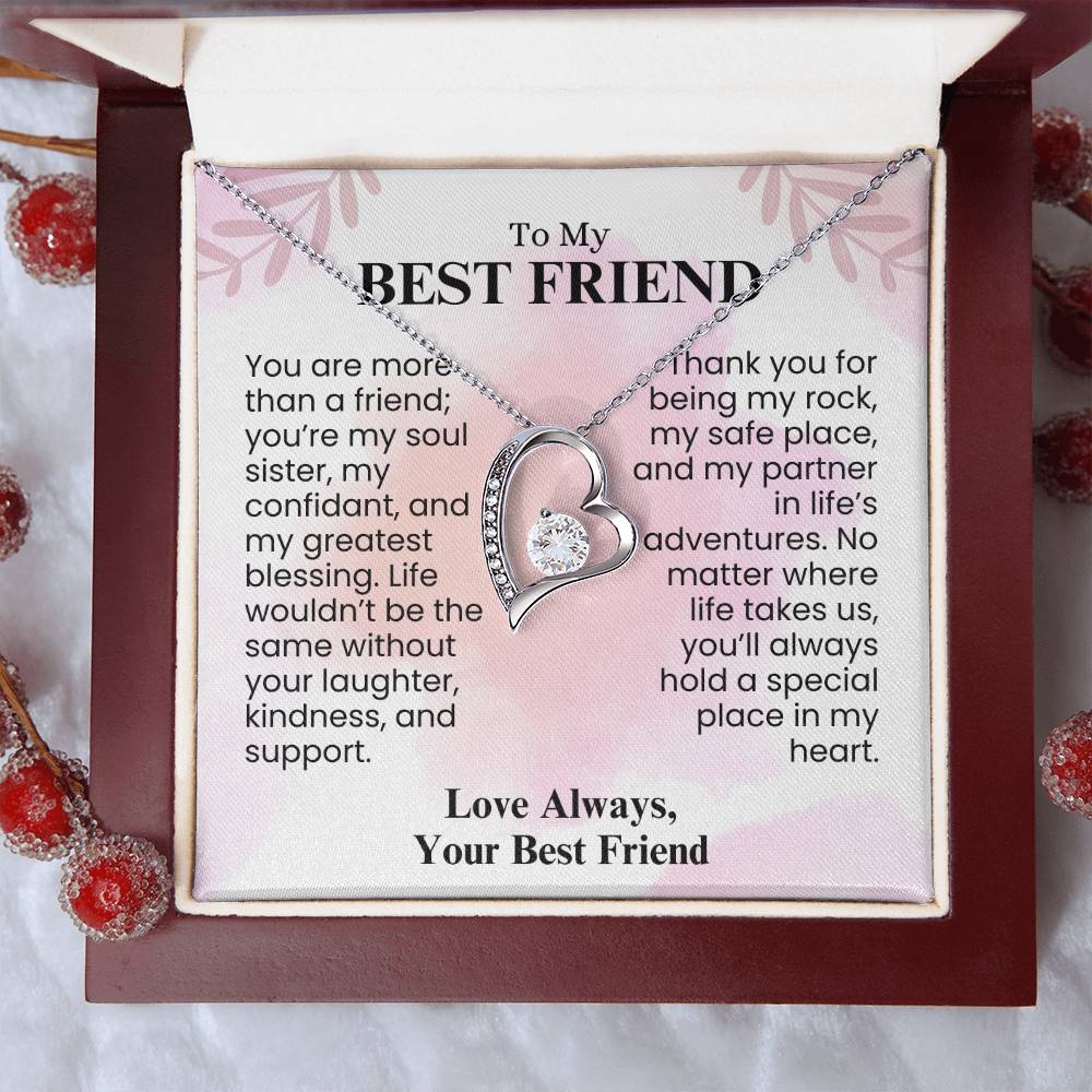 To My Best Friend - Love Your Best Friend - Necklace Set