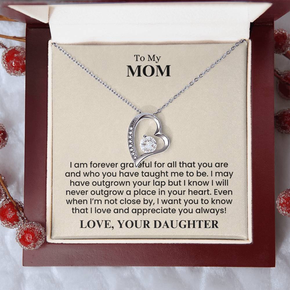 To My Mom - Love Your Daughter - Necklace Set