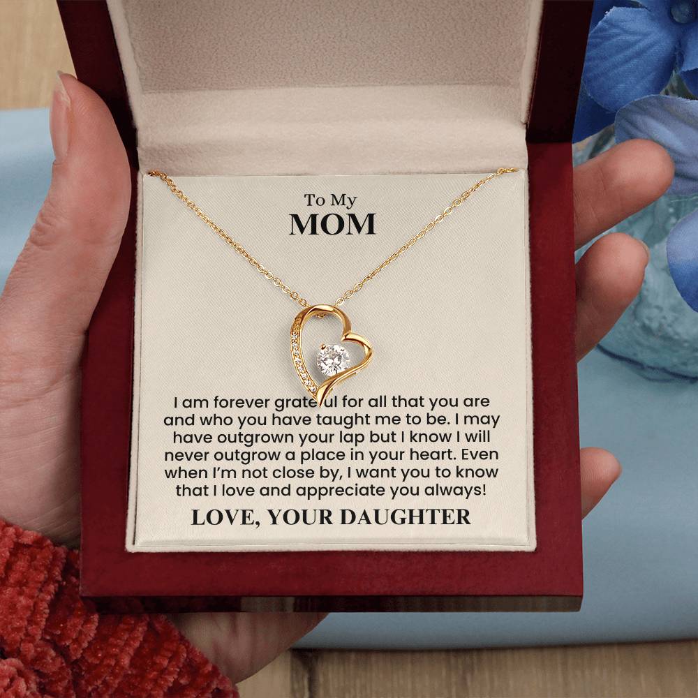 To My Mom - Love Your Daughter - Necklace Set