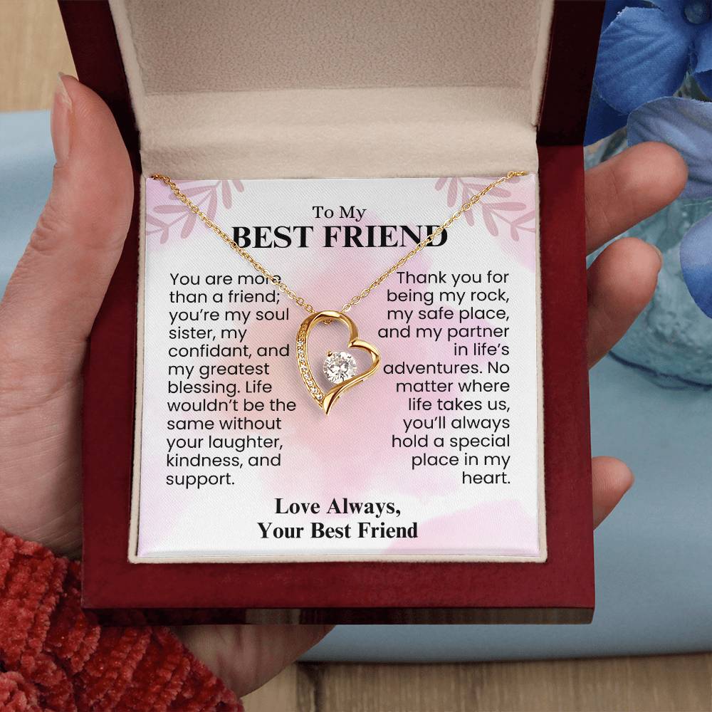 To My Best Friend - Love Your Best Friend - Necklace Set