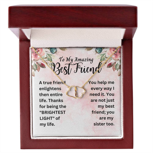 Everlasting Love Necklace for Best Friend | Gifts for Best Friend