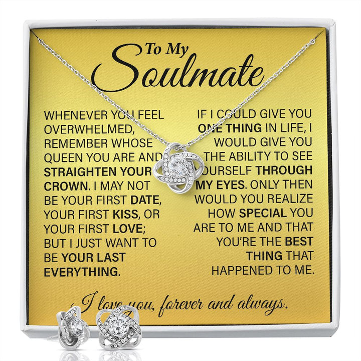 To My Soulmate | Valentine's Day, Mother's Day, Birthday, Anniversary Gifts for Wife | Whenever you feel overwhelmed...