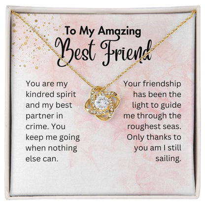 Gifts for Best Friend | Love Knot Necklace for Best Friend