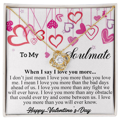 To my Soulmate Exclusive Valentine's Day Message Card for Your Soulmate