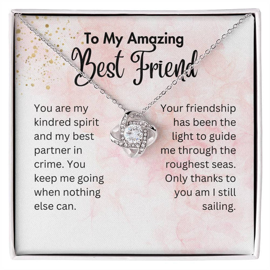 Gifts for Best Friend | Love Knot Necklace for Best Friend