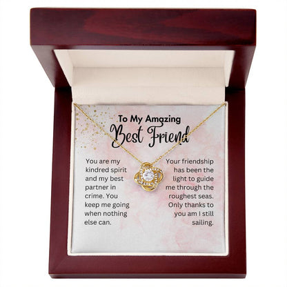 Gifts for Best Friend | Love Knot Necklace for Best Friend