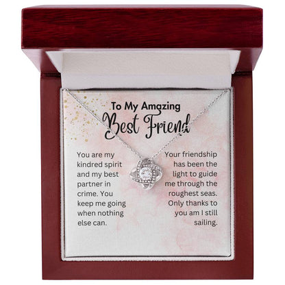 Gifts for Best Friend | Love Knot Necklace for Best Friend