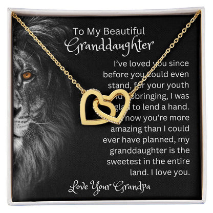 Message card for granddaughter | Gifts for Granddaughter | I've loved you since before you could even stand...