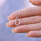 To My Soulmate | Whenever You Feel Overwhelmed | Delicate Heart Necklace