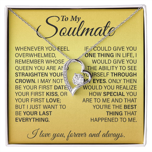 To My Soulmate | Valentine's Day, Mother's Day, Birthday, Anniversary Gifts for Wife | Whenever you feel overwhelmed...