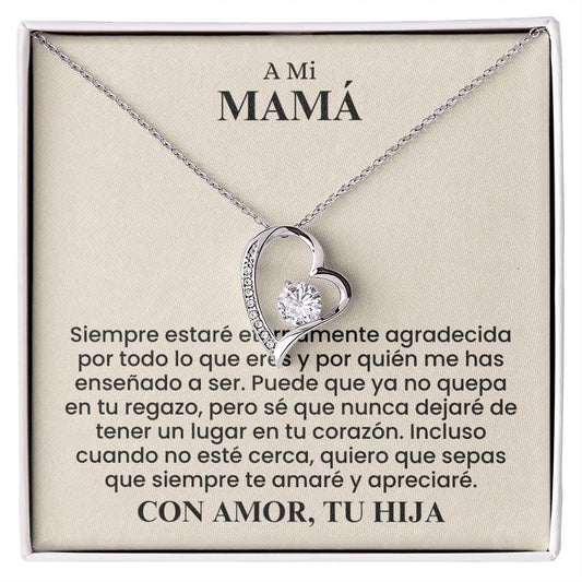 A Mi Mamá - Con amor, Tu Hija - Necklace Set