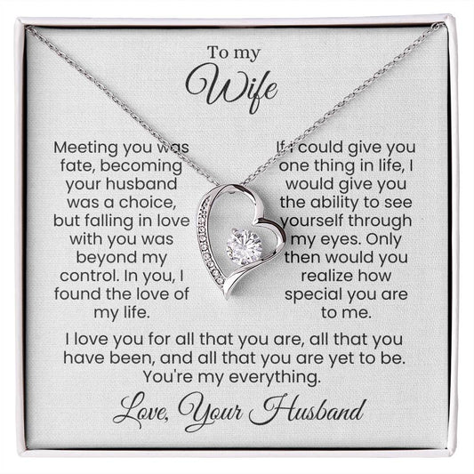 A Husband's Heartfelt Words | Falling in Love Was Beyond My Control (Forever Love Necklace)