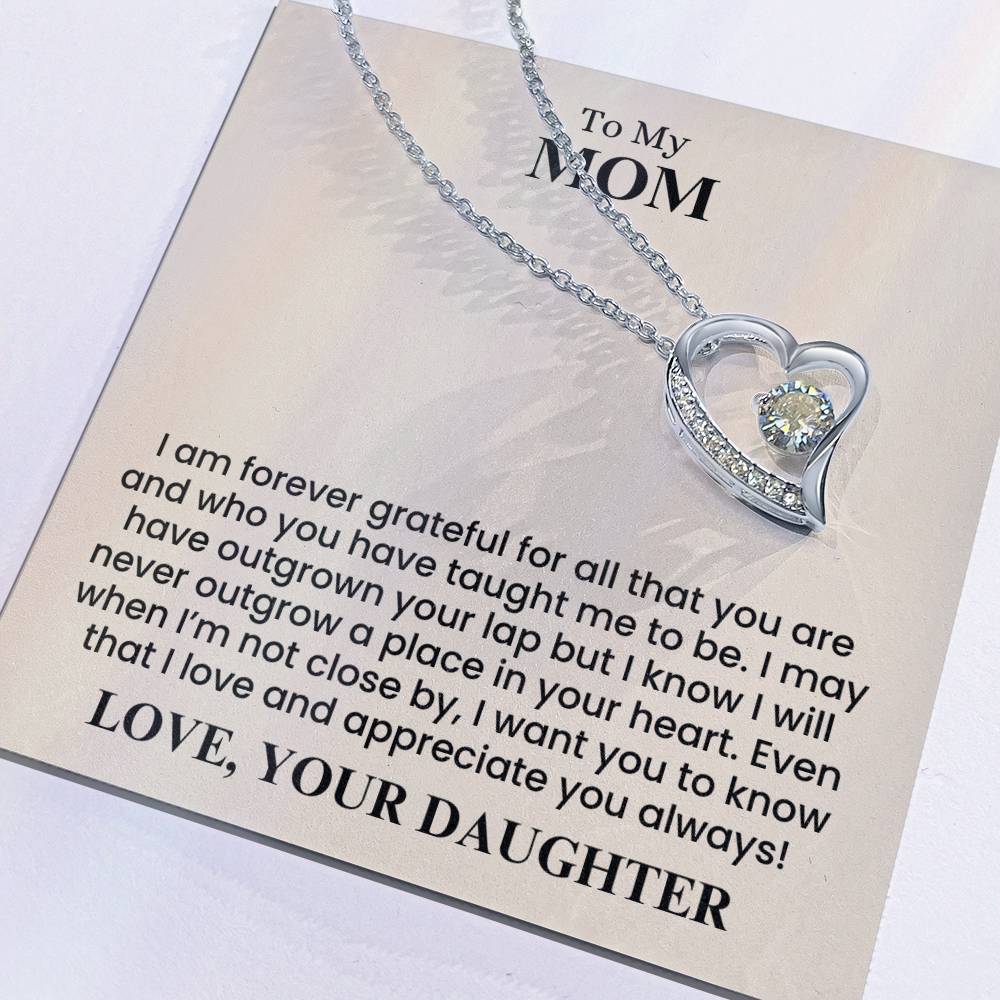 To My Mom - Love Your Daughter - Necklace Set