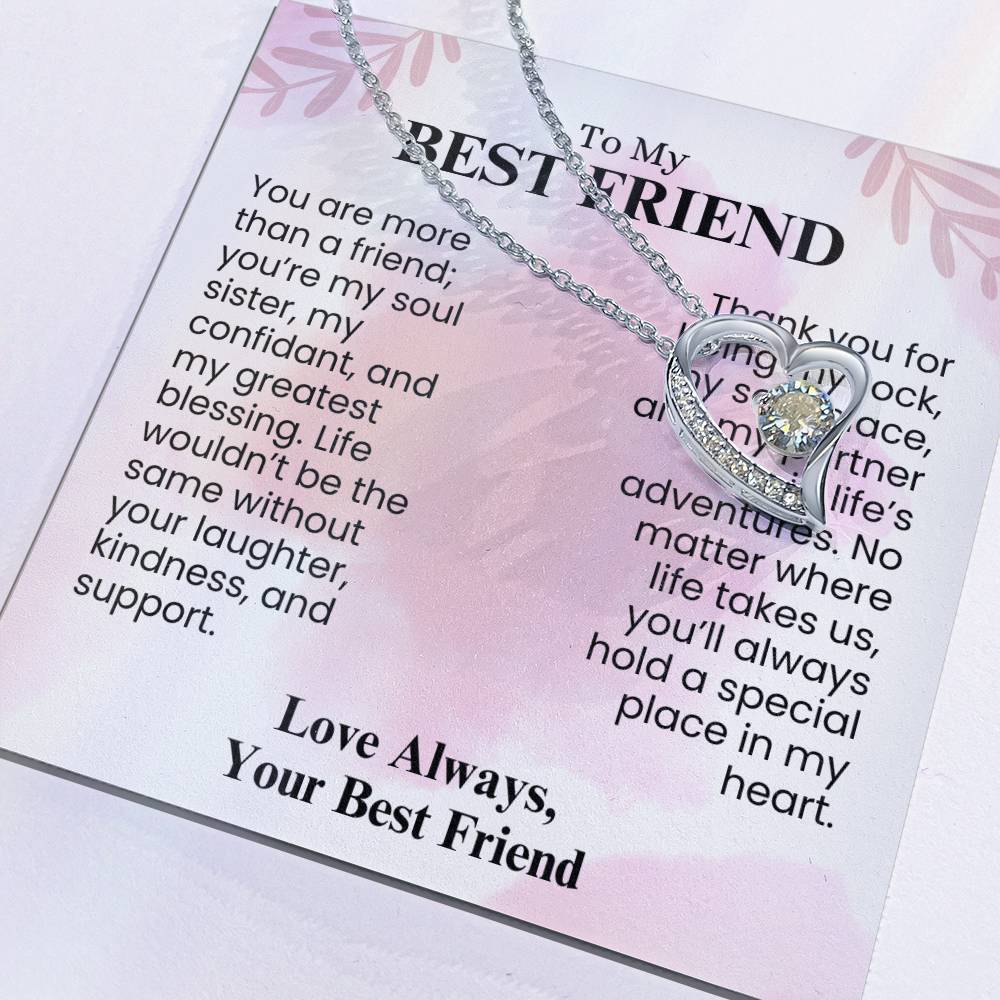 To My Best Friend - Love Your Best Friend - Necklace Set