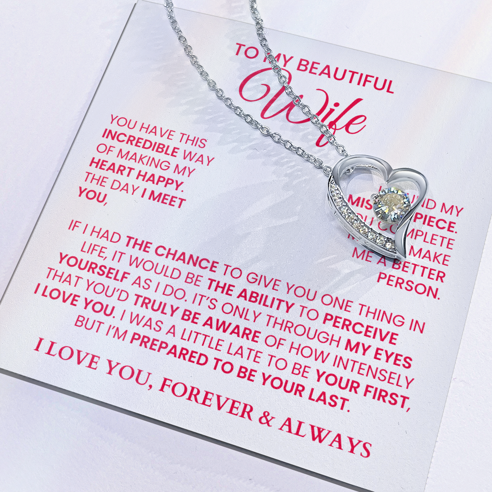 To My Soulmate - Forever Love Necklace Necklace - Gift Set - F6