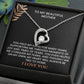 Heartfelt Mother’s Day Message Card - Custom Name Jewelry Gift for Mom