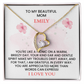 Personalized Mother's Day Gift - Custom Name Message Card for Mom