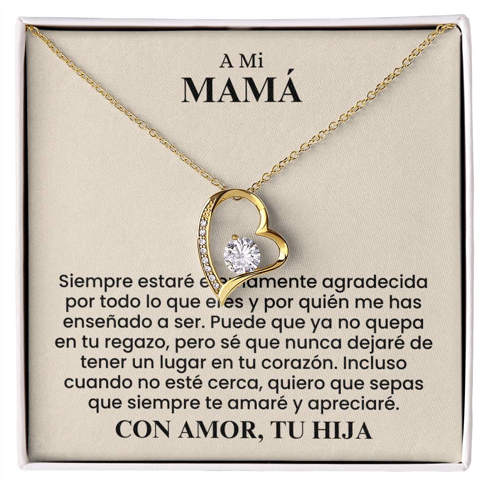 A Mi Mamá - Con amor, Tu Hija - Necklace Set