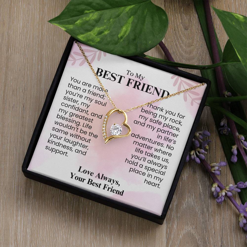 To My Best Friend - Love Your Best Friend - Necklace Set