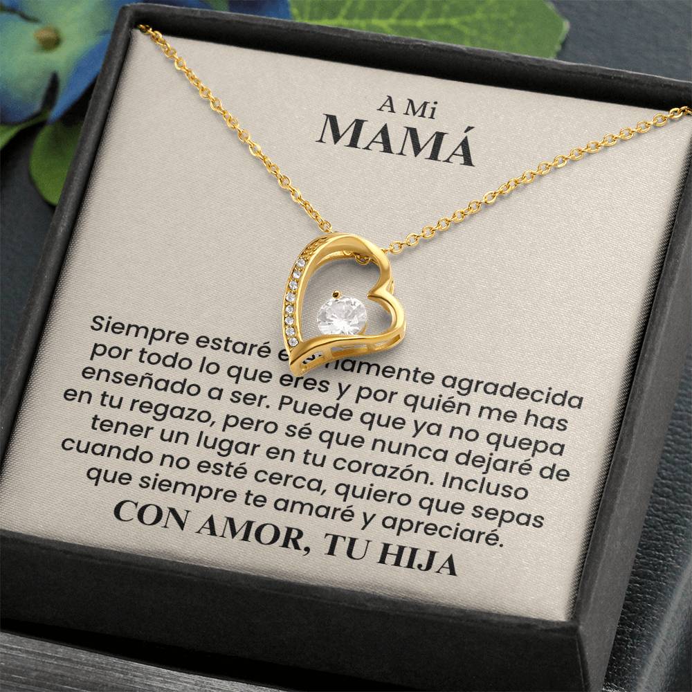 A Mi Mamá - Con amor, Tu Hija - Necklace Set