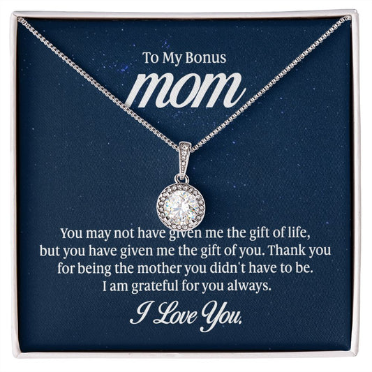 To my mom - you may not have given me the gift of life - Mother's day gifts for mom
