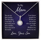 To My Mom | You Are My First Country | Eternal Hope Necklace
