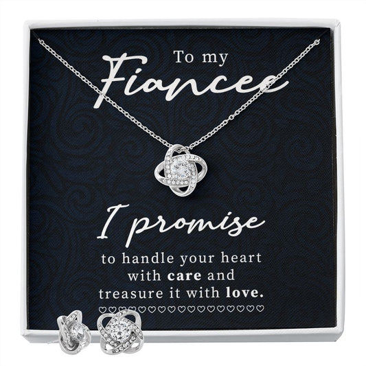 To my Fiancee | Best Love Knot Necklace for Your Beloved One