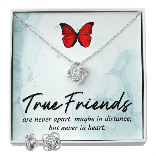 True Friends |  Love Knot Necklace for Your Bestie