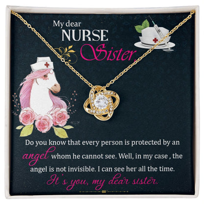 My Dear Nurse Sister | Do you know that every person is protected by an angel | Best gift for sister