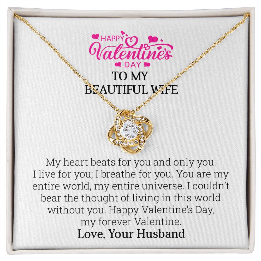 My Heart Beats for You | Best Valentine's Day Gift for Wife
