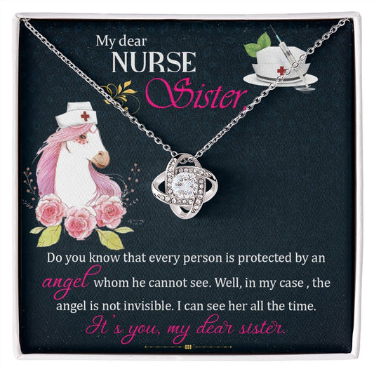My Dear Nurse Sister | Do you know that every person is protected by an angel | Best gift for sister